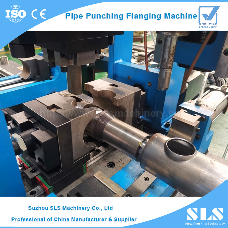 Медная алюминиевая нержавеющая сталь металлическая трубка Гидравлическая пирсинговая труба отверстия Панчальная фланцевая машина