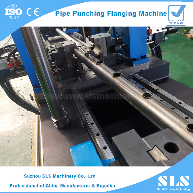 Медная алюминиевая нержавеющая сталь металлическая трубка Гидравлическая пирсинговая труба отверстия Панчальная фланцевая машина