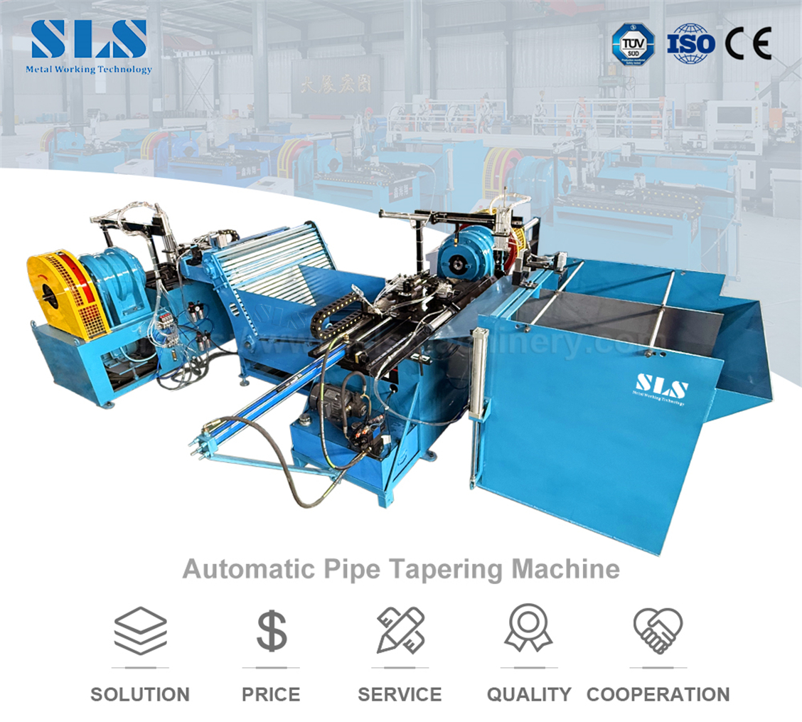 Сужающаяся машина. XDTF-50CNC. 001. Прямой руль
