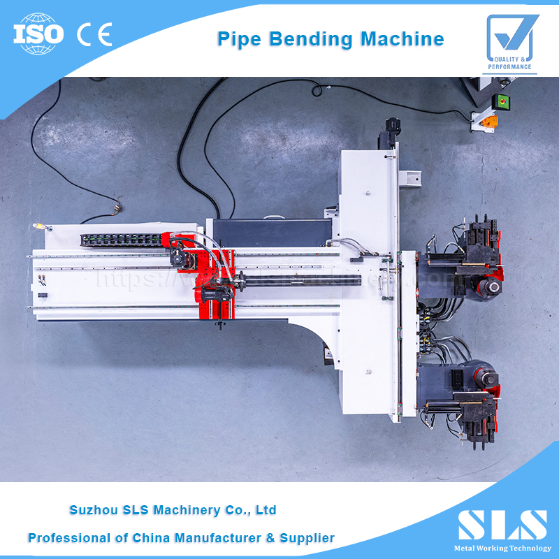 Котлевая труба Serpentine Bending Machine | Две головы-левая и правая двойная головка CNC Tube Bender (DH-76CNC-3A-2S-LR)